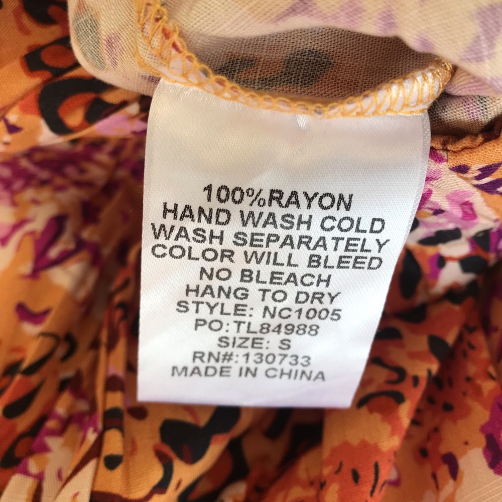 Umgee Cheetah Print Boho Wide Leg Palazzo Pants, NWT - Picture 12 of 16